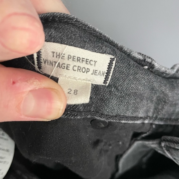 Madewell The Perfect Vintage Crop Jean Size 28 - Picture 4 of 6